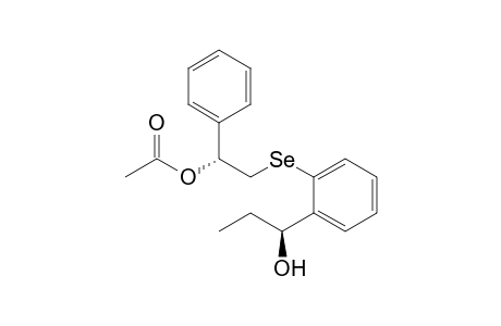 (S)-1-[2-{[(R)-(2-Acetoxy-2-phenyl)ethyl]seleno}phenyl]propanol
