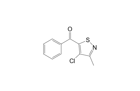 (4-chloranyl-3-methyl-1,2-thiazol-5-yl)-phenyl-methanone