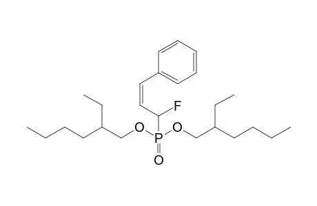 [(Z)-3-[bis(2-ethylhexoxy)phosphoryl]-3-fluoranyl-prop-1-enyl]benzene
