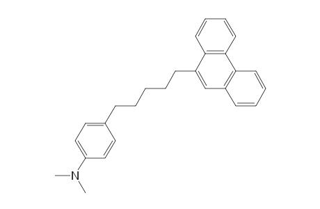 .alpha.-(4-dimethylaminophenyl)-.omega.-(9-phenanthryl)pentane