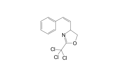 (Z)-4-(2-Phenylvinyl)-2-(trichloromethyl)-4,5-dihydro-1,3-oxazole