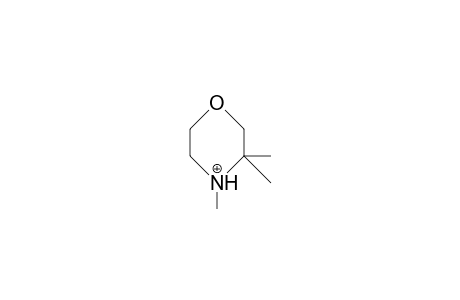 3,3,4-Trimethyl-morpholine cation