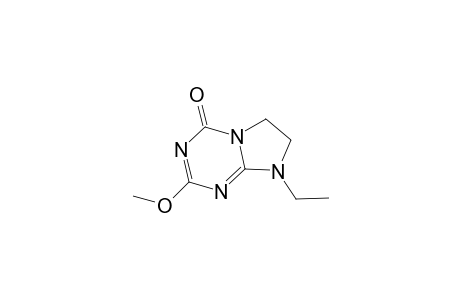 8-Ethyl-2-methoxy-7,8-dihydroimidazo[1,2-a][1,3,5]triazin-4(6H)-one