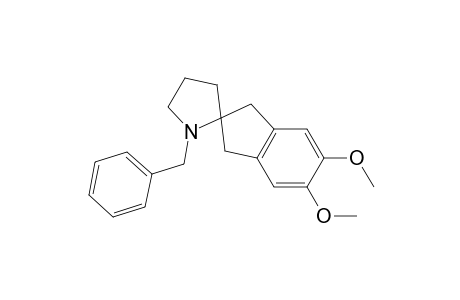Spiro[2H-indene-2,2'-pyrrolidine], 1,3-dihydro-5,6-dimethoxy-1'-(phenylmethyl)-