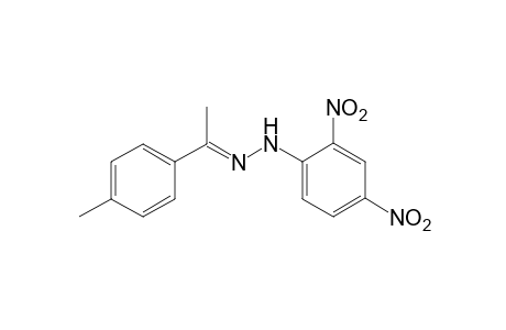 4'-methylacetophenone, 2,4-dinitrophenylhydrazone
