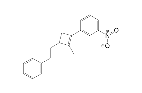 1-(2-Methyl-3-phenethylcyclobut-1-en-1-yl)-3-nitrobenzene