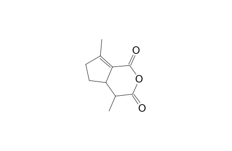 Cyclopenta[c]pyran-1,3-dione, 4,4a,5,6-tetrahydro-4,7-dimethyl-