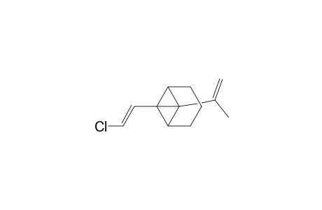 1-[(E)-2-Chloroethenyl]-7-isopropenyltricyclo[4.1.0.0(2,7)]heptane