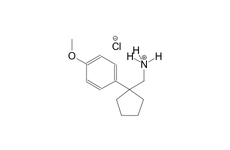cyclopentanemethanaminium, 1-(4-methoxyphenyl)-, chloride