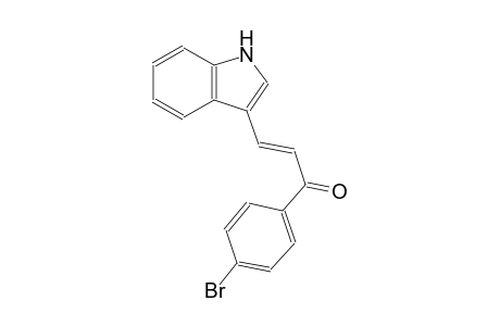 (2E)-1-(4-bromophenyl)-3-(1H-indol-3-yl)-2-propen-1-one