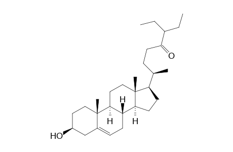 3.beta.-Hydroxy-26,27-dimethylcholest-5-en-24-one