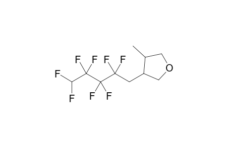 3-(2,2,3,3,4,4,5,5-Octafluoropentyl)-4-methyltetrahydrofuran