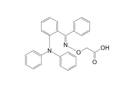 2-[(E)-[phenyl-[2-(N-phenylanilino)phenyl]methylene]amino]oxyacetic acid