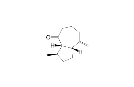 (+)-[1S-(1.alpha.,7.alpha.,10.alpha.)]-6-Methylidene-10-methylbicyclo[5.3.0]decan-2-one