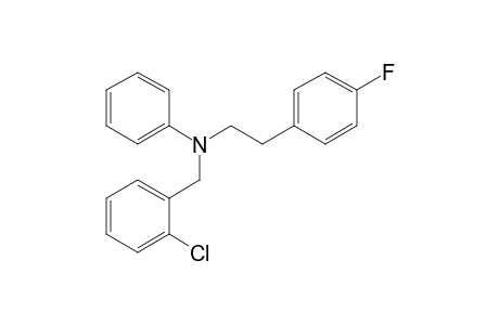 N-(2-Chlorobenzyl)-N-[2-(4-fluorophenyl)ethyl]aniline