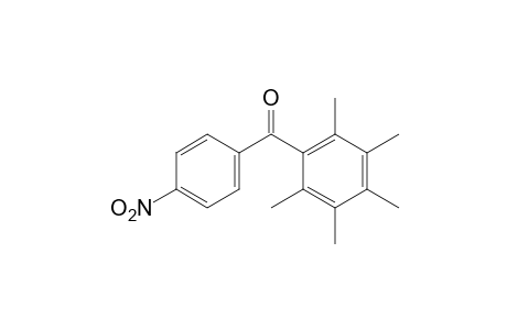 4'-nitro-2,3,4,5,6-pentamethylbenzopenone