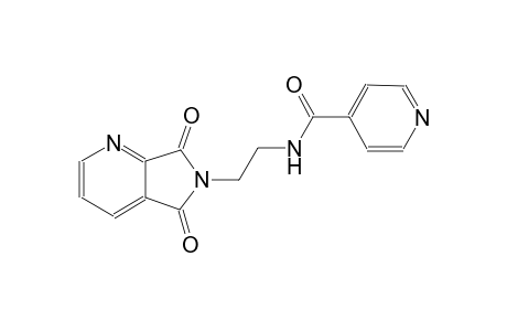 4-pyridinecarboxamide, N-[2-(5,7-dihydro-5,7-dioxo-6H-pyrrolo[3,4-b]pyridin-6-yl)ethyl]-