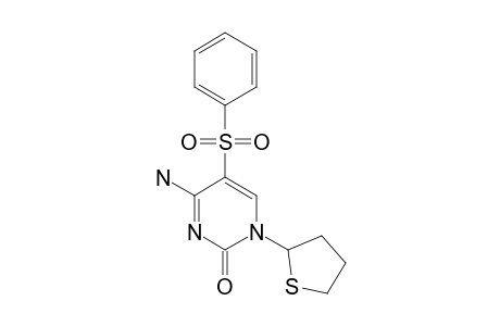 (+/-)-5-(PHENYLSULFONYL)-1-(THIOLAN-2-YL)-CYTOSINE