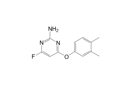 4-(3,4-Dimethylphenoxy)-6-fluoro-2-pyrimidinamine