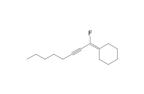 1-Fluoranyloct-2-ynylidenecyclohexane