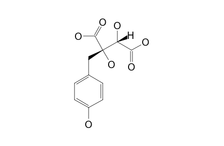 PISCIDIC-ACID;(2S,3R)-2,3-DIHYDROXY-4-(4-HYDROXYPHENYL)-3-CARBOXYBUTIRIC-ACID