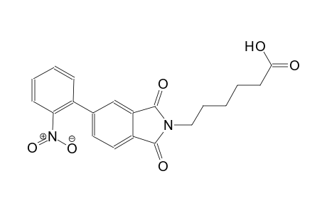 1H-isoindole-2-hexanoic acid, 2,3-dihydro-5-(2-nitrophenyl)-1,3-dioxo-