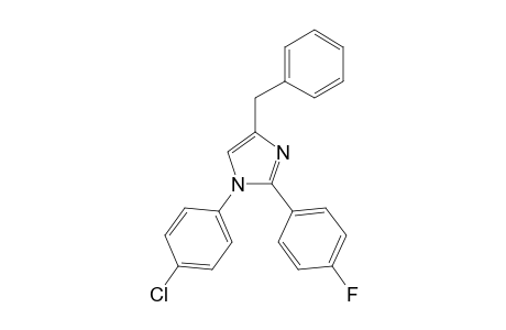4-Benzyl-1-(4-chlorophenyl)-2-(4-fluorophenyl)-1H-imidazole