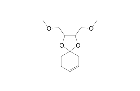 4',5-Bis(methoxymethyl)spiro[cyclohexene-1,2'-1',3'-dioxacyclopentane]