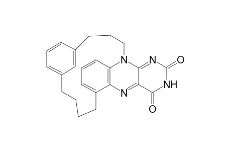 [4]Metacyclo[3](10,6)isoalloxazinophane