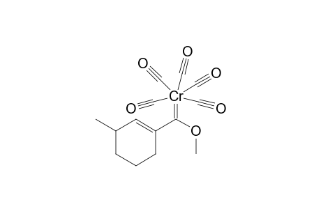 3-Methylcyclohex-1-enyl(methoxy)methylene pentacarbonylchromium