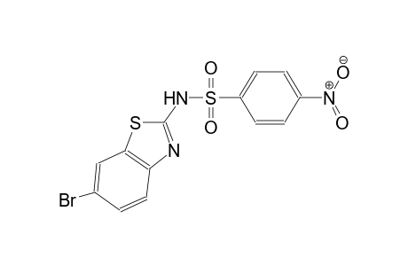 N-(6-bromo-1,3-benzothiazol-2-yl)-4-nitrobenzenesulfonamide