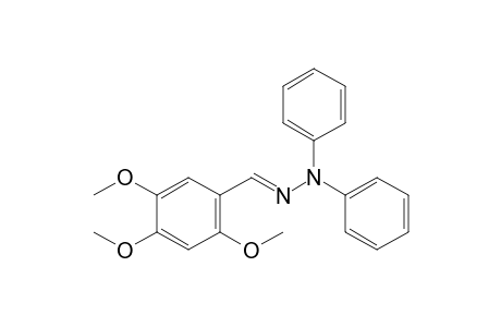 2,4,5-trimethoxybenzaldehyde, diphenylhydrazone