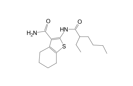 2-[(2-ethylhexanoyl)amino]-4,5,6,7-tetrahydro-1-benzothiophene-3-carboxamide