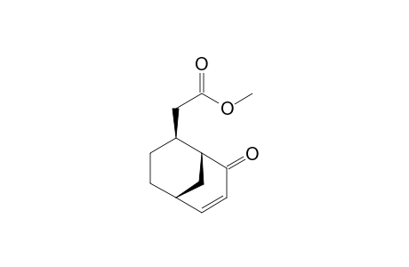 (S)-2-[(Methoxycarbonyl)methyl]bicyclo [3.3.1]nona-6-ene-8-one