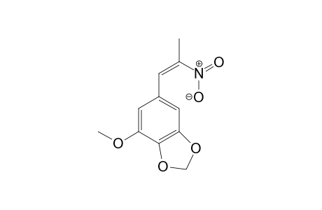 1,3-Benzodioxole, 4-methoxy-6-(2-nitro-1-propenyl)-
