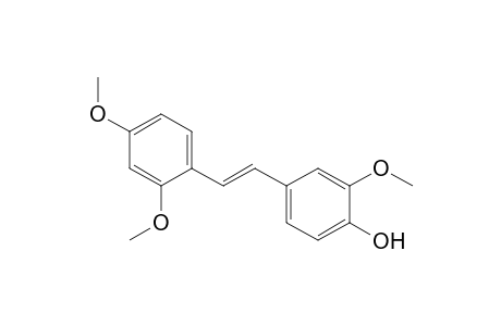(E) 4-Hydroxy-2',3,4'-trimethoxystilbene