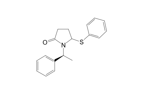 N-[(S)-1'-Phenylethyl]-5-phenylsulfanylpyrrolidin-2-one