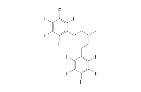 (Z)-1,5-BIS-(PENTAFLUOROPHENYL)-3-METHYL-2-PENTENE