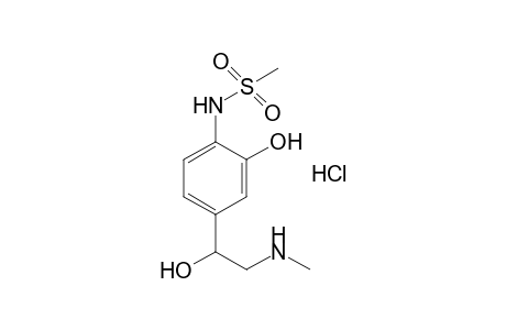2'-hydroxy-4'-[1-hydroxy-2-(methylamino)ethyl]methanesulfonanilide, hydrochloride