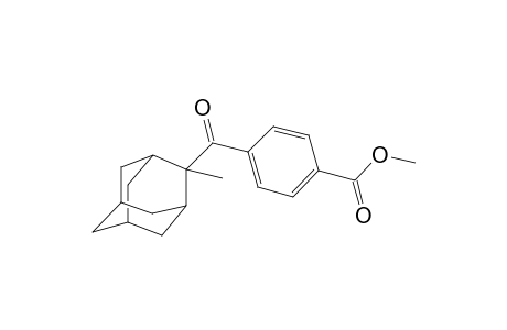 2-[p-(Methoxycarbonyl)benzoyl]-2-methyladamantane