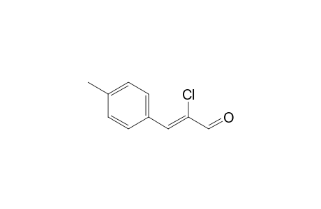(2Z)-2-Chloro-3-(4-methylphenyl)acrylaldehyde