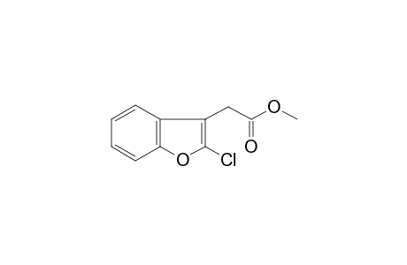 2-(2-chlorobenzofuran-3-yl)acetic acid methyl ester
