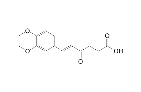 (E)-6-(3,4-Dimethoxyphenyl)-4-oxohex-5-enoic acid