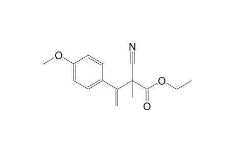 Ethyl 2-cyano-3-(p-methoxyphenyl)-2-methylbut-3-enoate