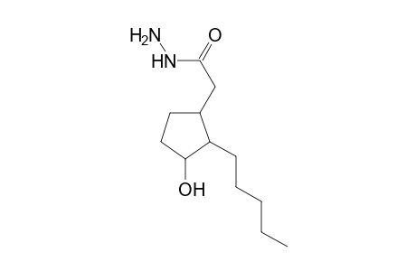 2-(3-Hydroxy-2-pentylcyclopentyl)acetohydrazide