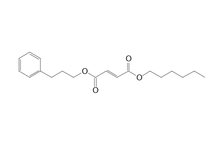 Fumaric acid, hexyl 3-phenylpropyl ester