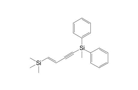 (1E)-4-(Methyldiphenylsilyl)-1-(trimethylsilyl)-1-buten-3-yne