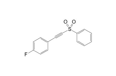 1-fluoro-4-((phenylsulfonyl)ethynyl)benzene