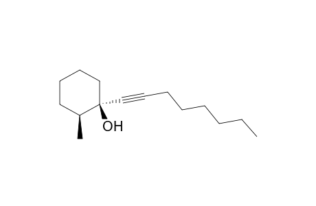 (1R,2S)-2-methyl-1-oct-1-ynyl-1-cyclohexanol