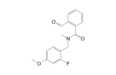 N-(2-Fluoro-4-methoxybenzyl)-2-formyl-N-methylbenzamide